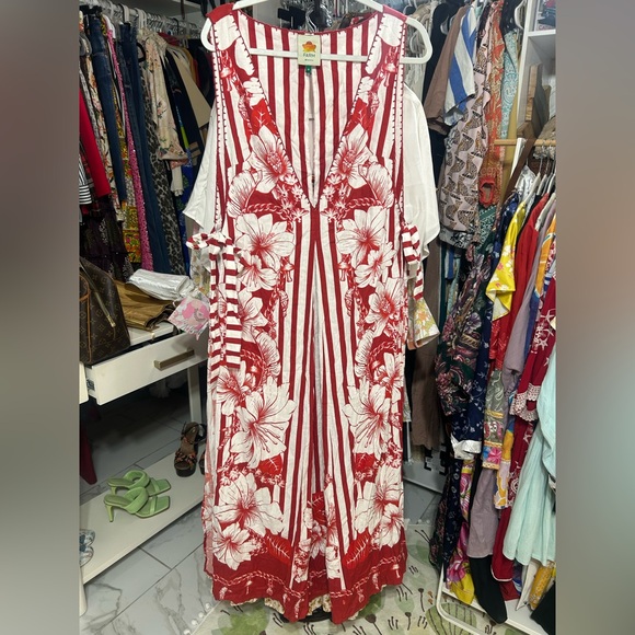 Farm Rio Floral Chains Cover Up - Picture 4 of 10